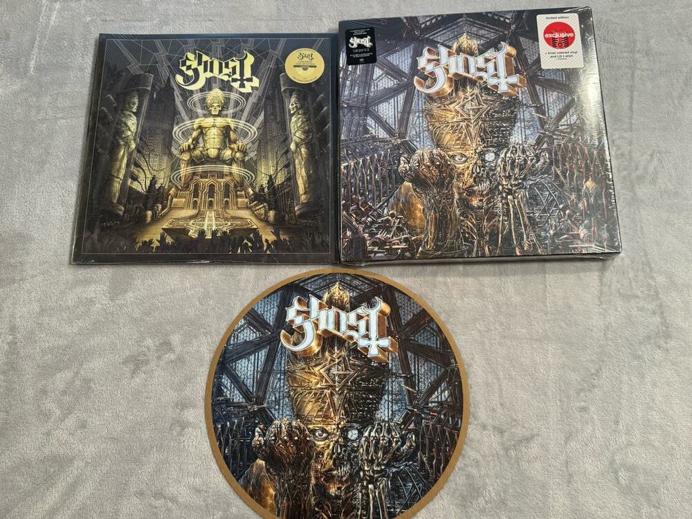 New LP Colored Vinyl Record Lot Ghost BC Imperia Exclusive Ceremony And Devotion
